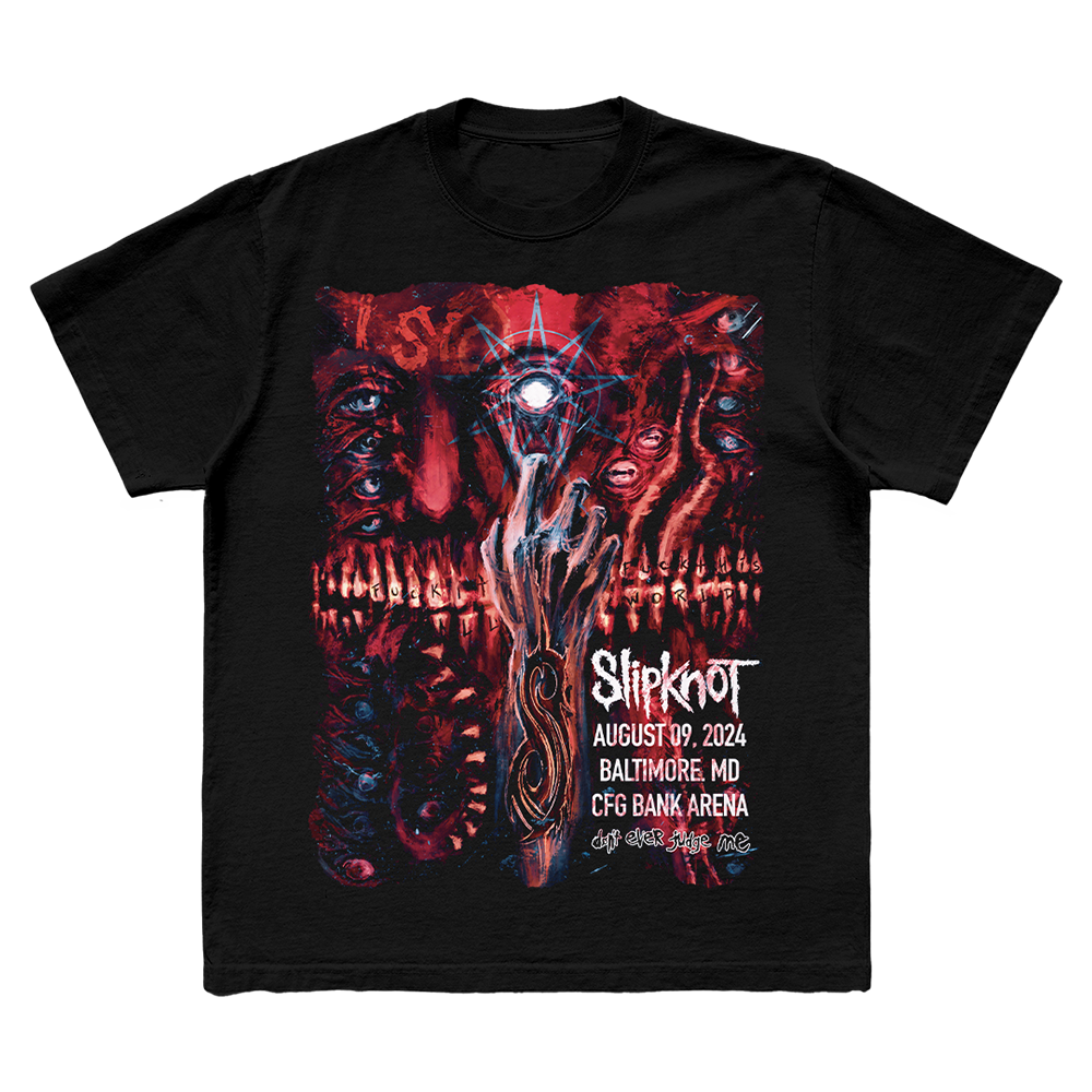 スリップノット　ツアーTシャツ　Mサイズ 2024 Tour Baltimore T-Shirt - Slipknot Official Store