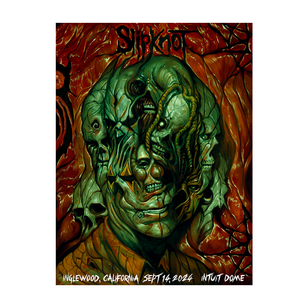 2024 Tour Poster - Inglewood 9/14 - Slipknot Official Store