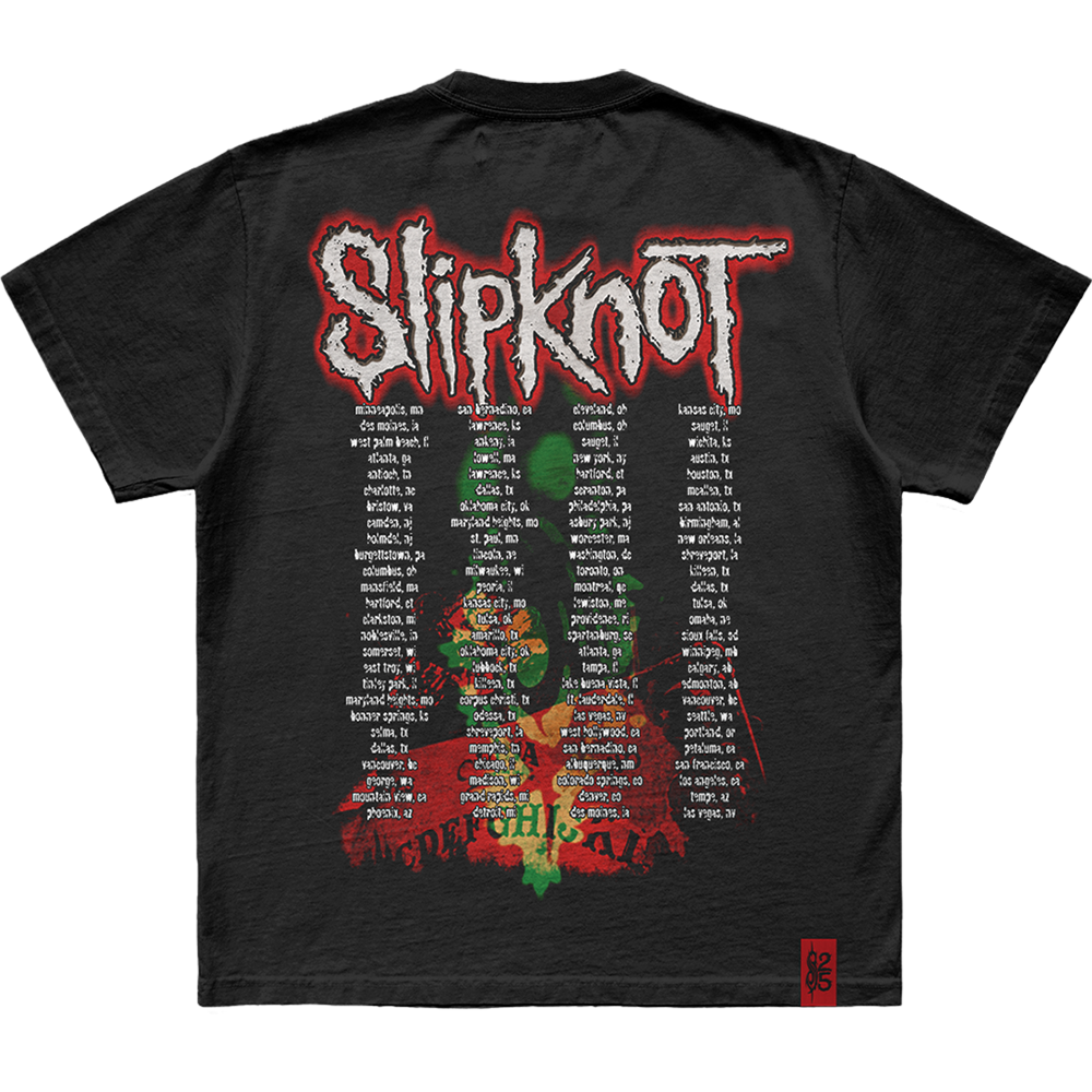 Electric Chair Splatter T-Shirt Back