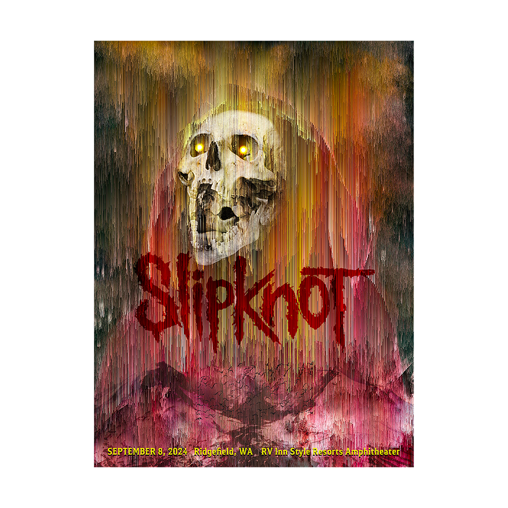 2024 Tour Poster - Ridgefield - Slipknot Official Store