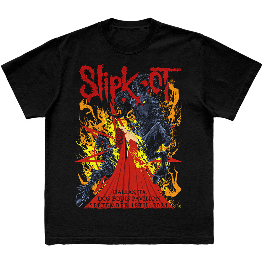 2024 Tour Dallas T-Shirt - Slipknot Official Store 2024 Tour Dallas T-Shirt - Slipknot Official Store