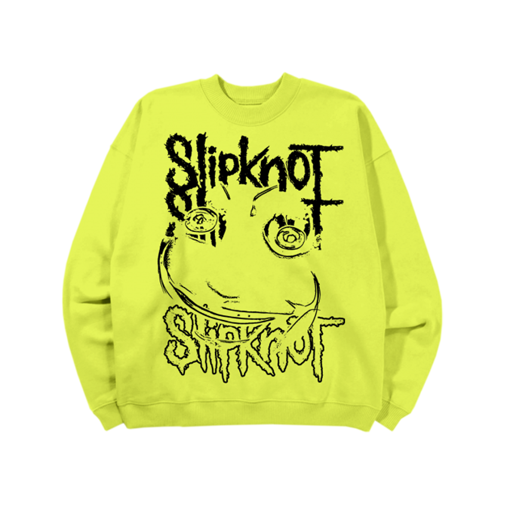 Eyes Outline Crewneck Front