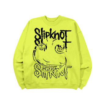 Eyes Outline Crewneck Front