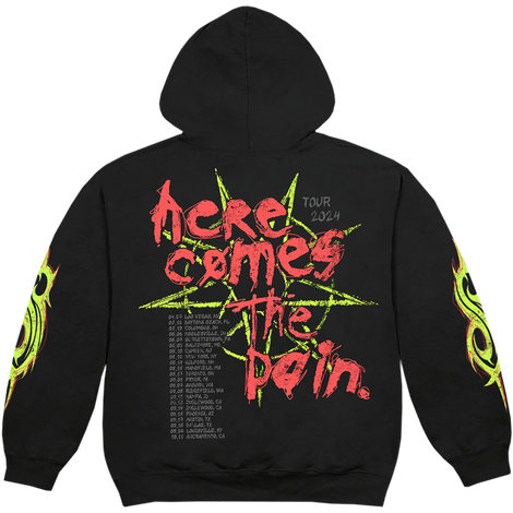 Here Comes The Pain 25th Anniversary Hoodie Back