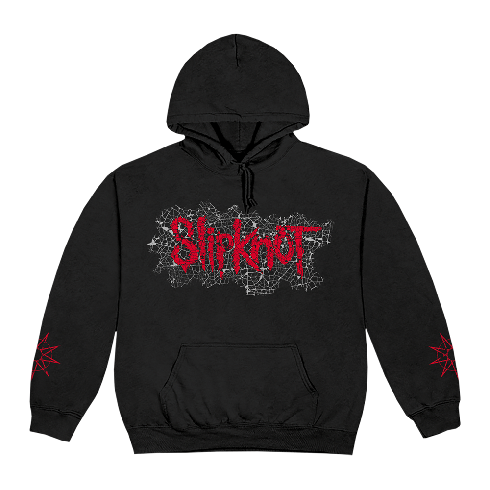 Cracked Logo Hoodie Front