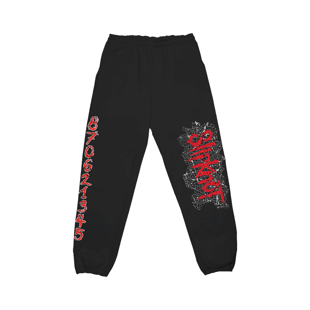 Joggers with words on the front best sale