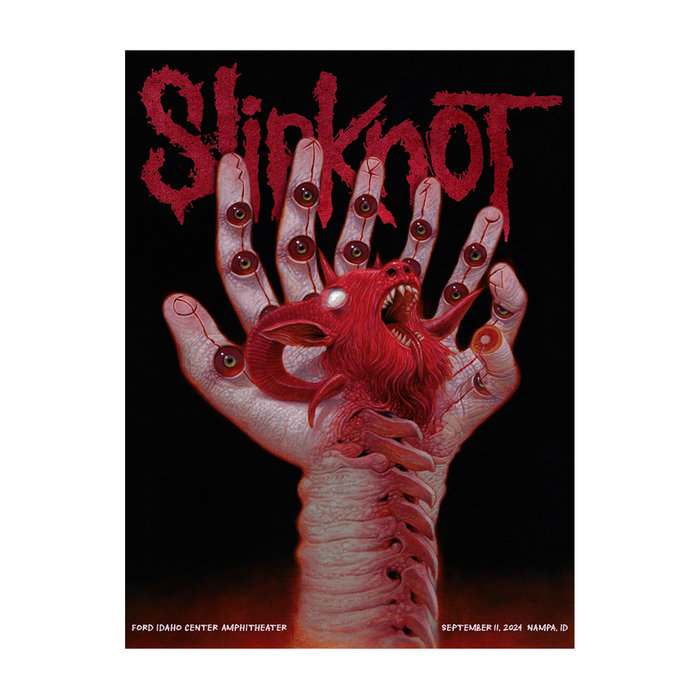 2024 Tour Poster - Nampa - Slipknot Official Store