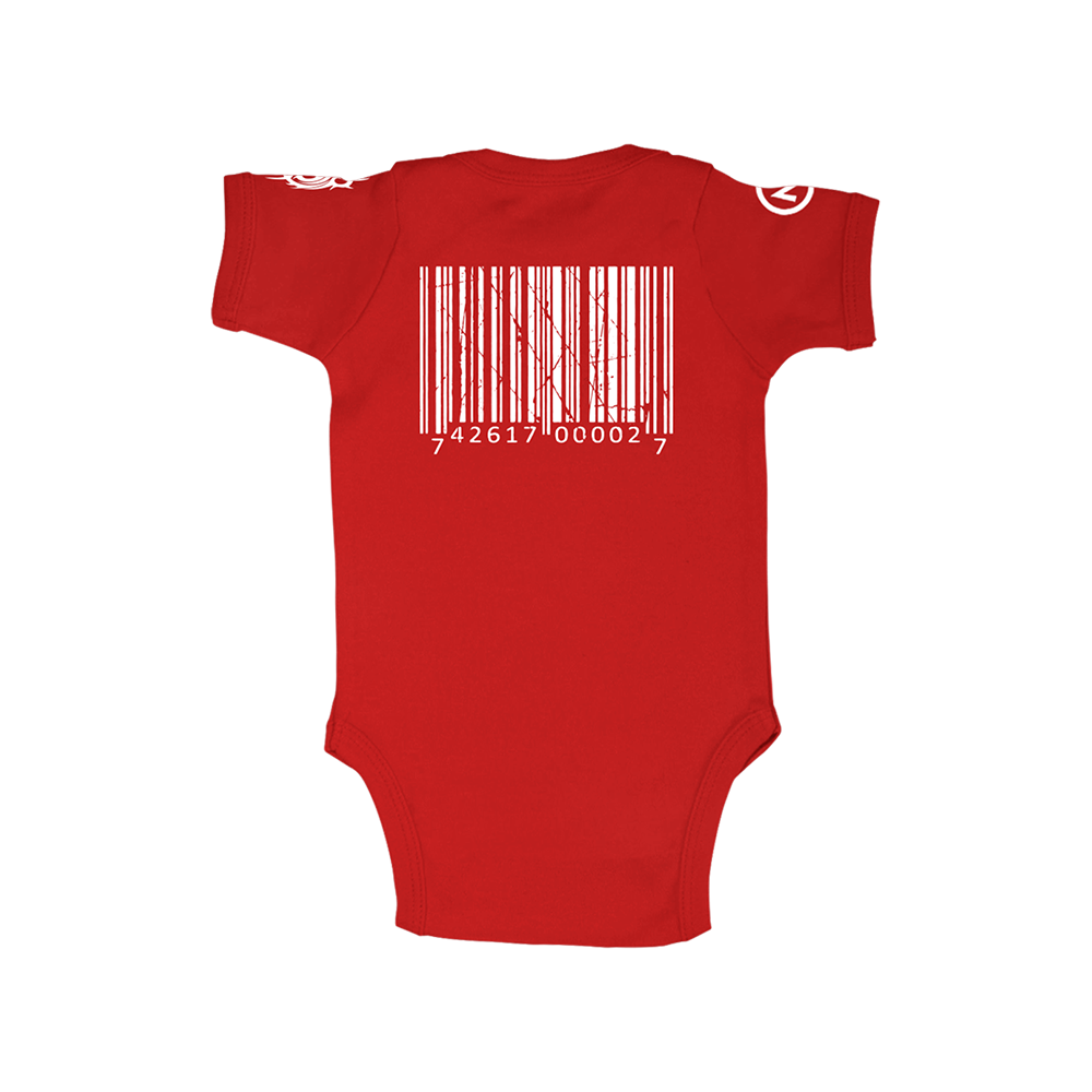 Barcode Onesie Back
