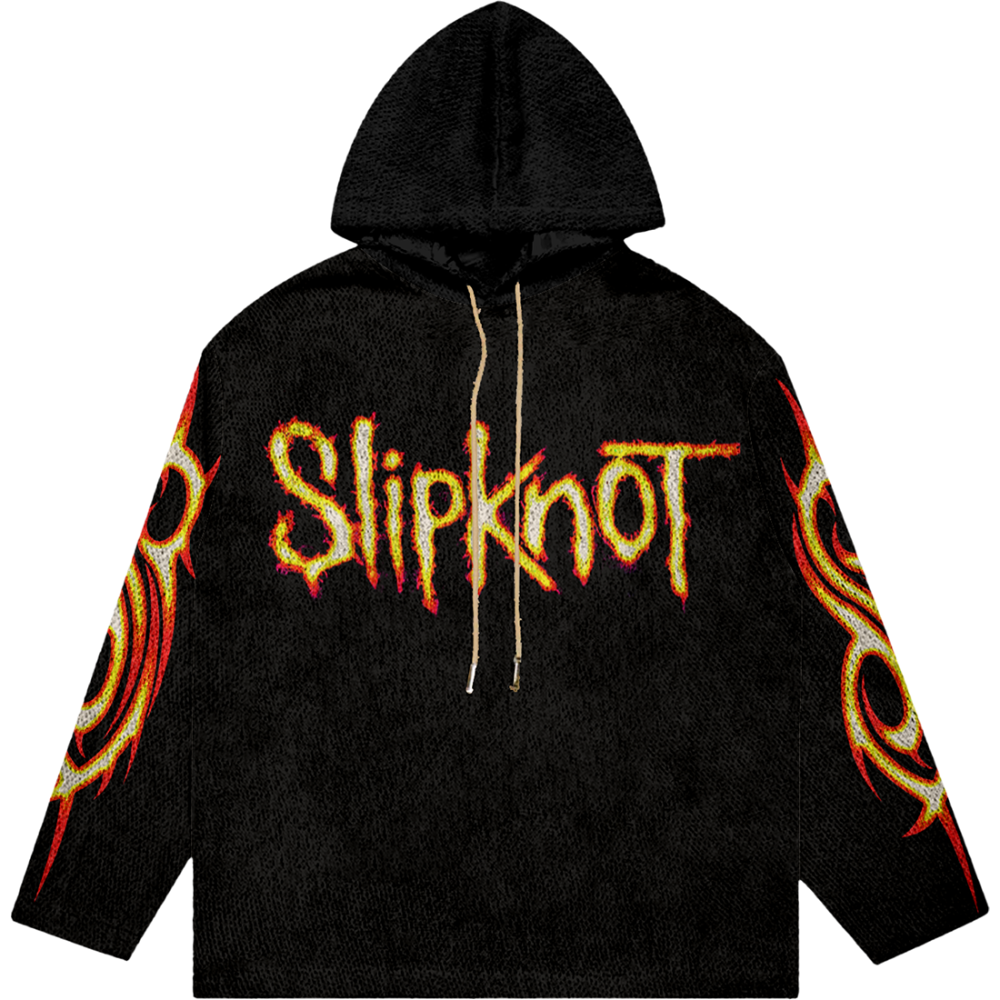 9 Square Woven Pullover Hoodie Front