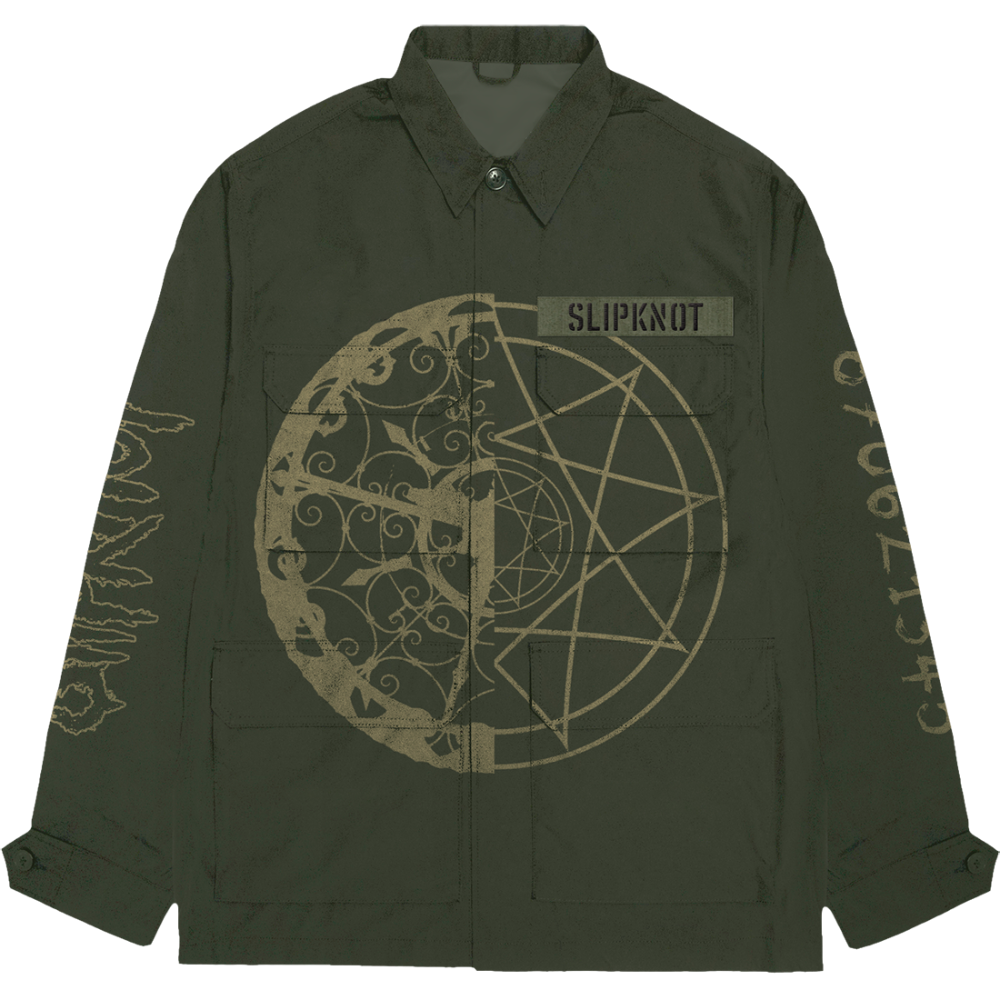 You Can’t Kill Me Utility Cargo Jacket Front