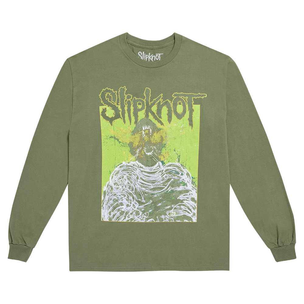 ロ*様 WANIMA KSF LONGSLEEVE Sumi✖️Green XL Beast Green Long Sleeve - Slipknot Official Store