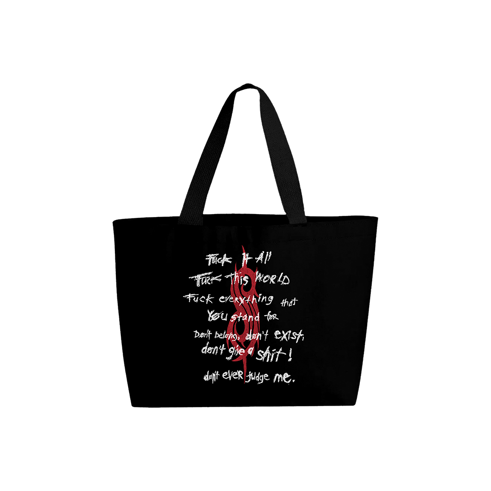 Don’t Ever Judge Me 25th Anniversary Tote Back