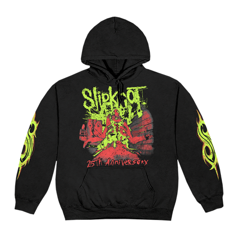Here Comes The Pain 25th Anniversary Hoodie Front