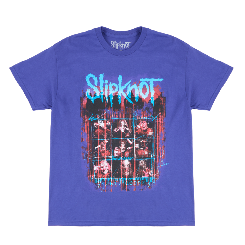 Self Titled Faces T-Shirt - Slipknot Official Store
