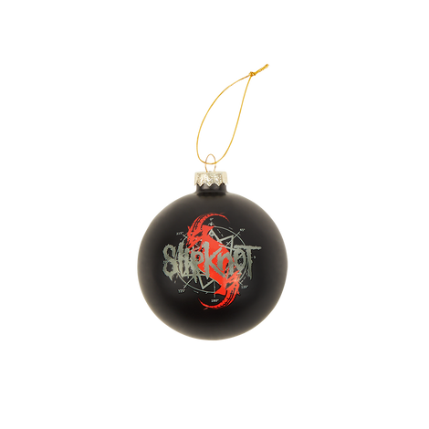 Black Logo Ornament