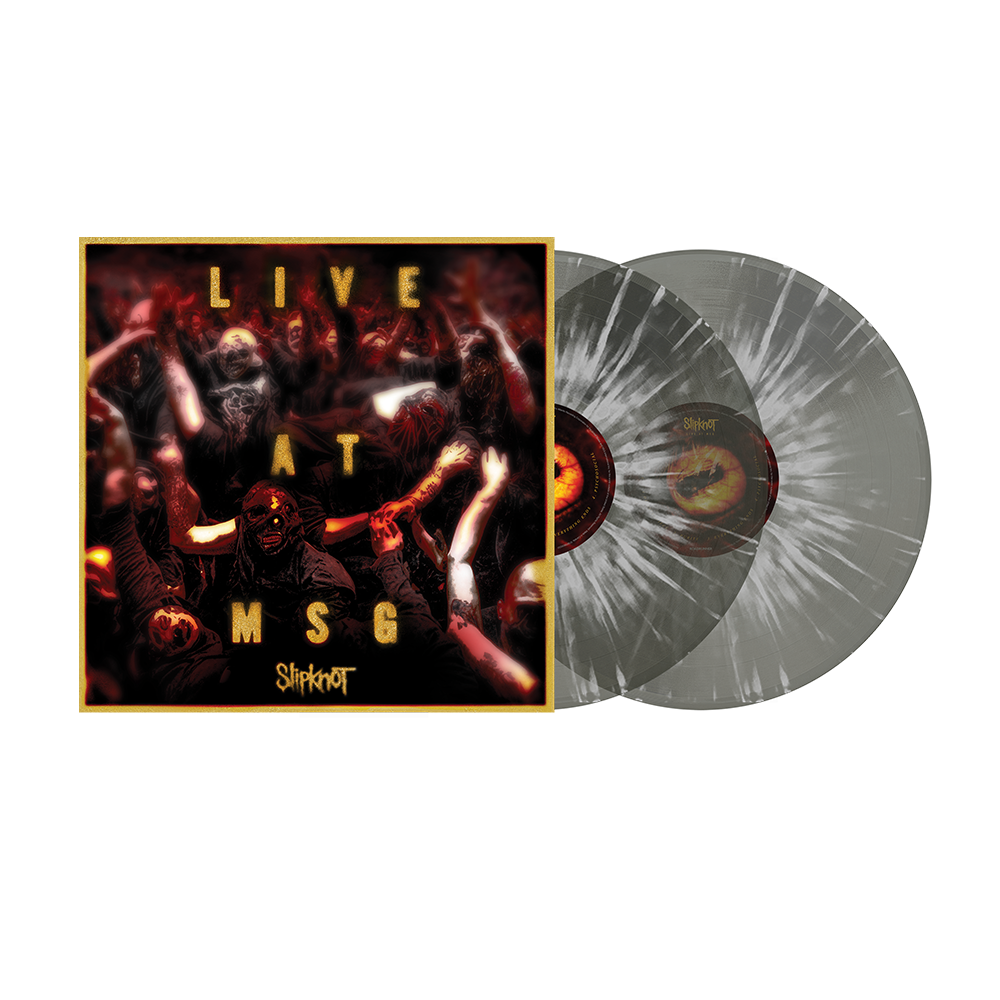 Slipknot Live at MSG Black Ice with Silver Splatter 2LP