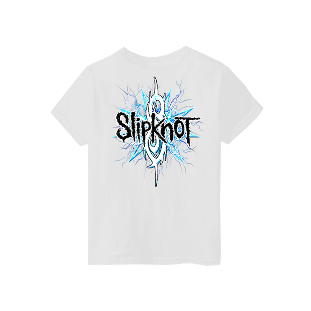 Blue Lightning Kids T-Shirt Back
