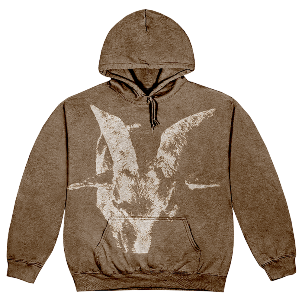 Iowa Washed Hoodie Front