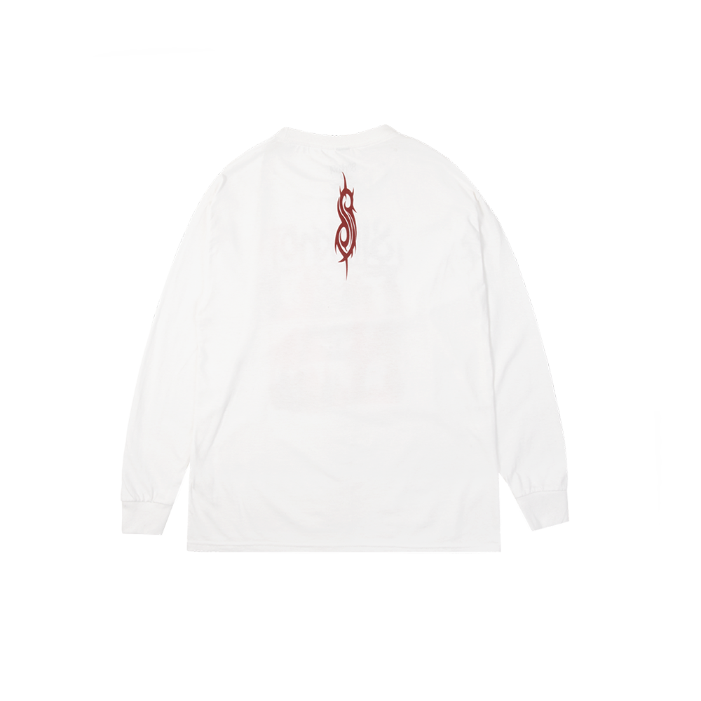 The End, So Far Mask Grid Youth Longsleeve Back