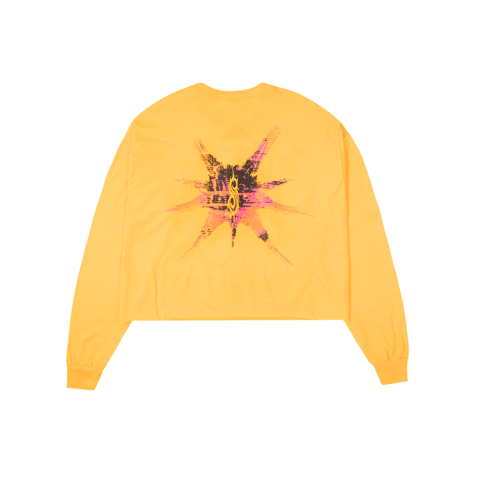 The End, So Far Mustard Crop Longsleeve Back