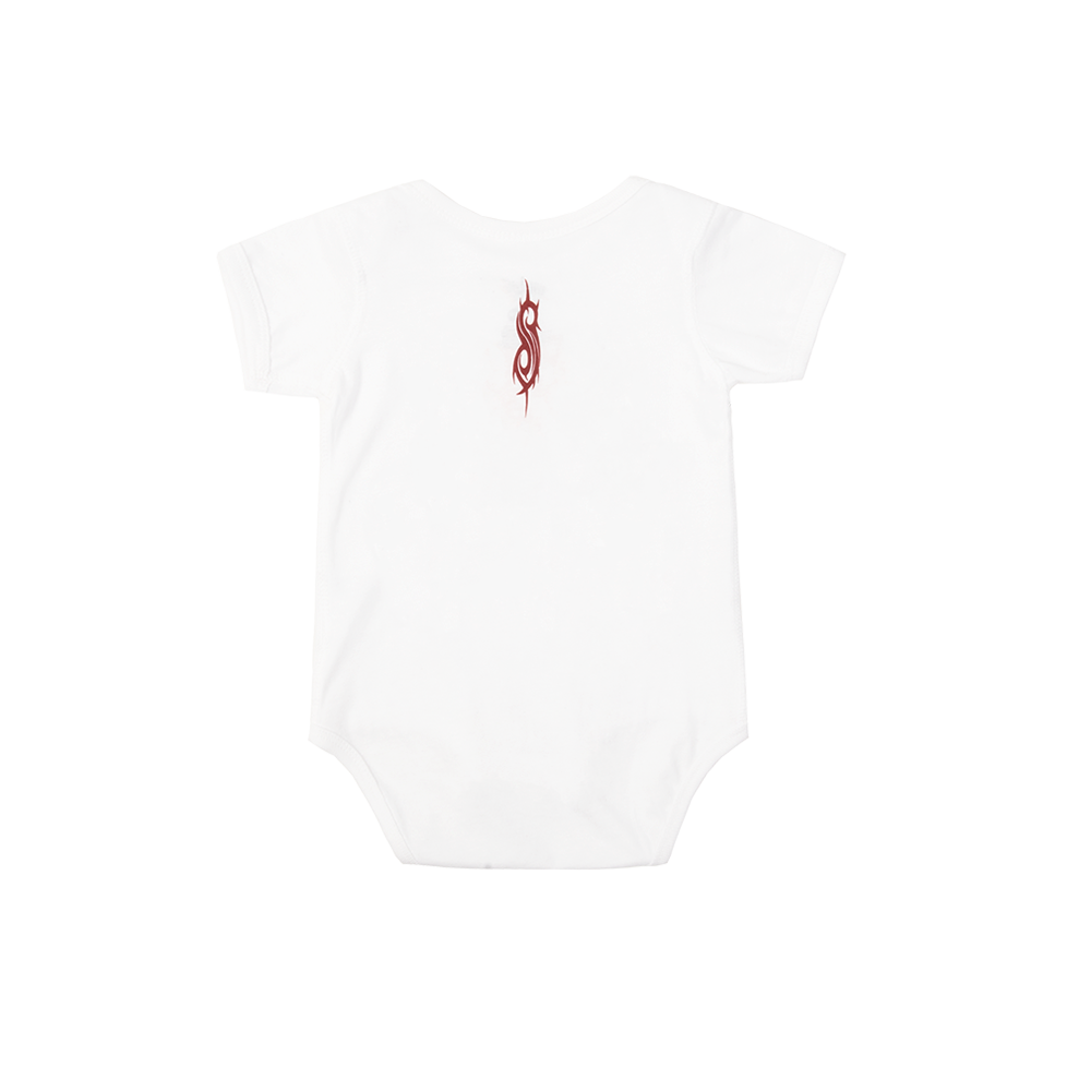The End, So Far Mask Grid Onesie Back