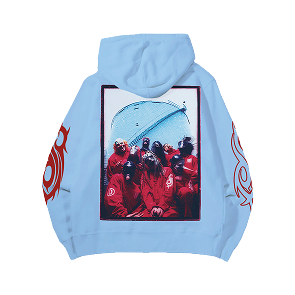 Slipknot Photo Blue Hoodie