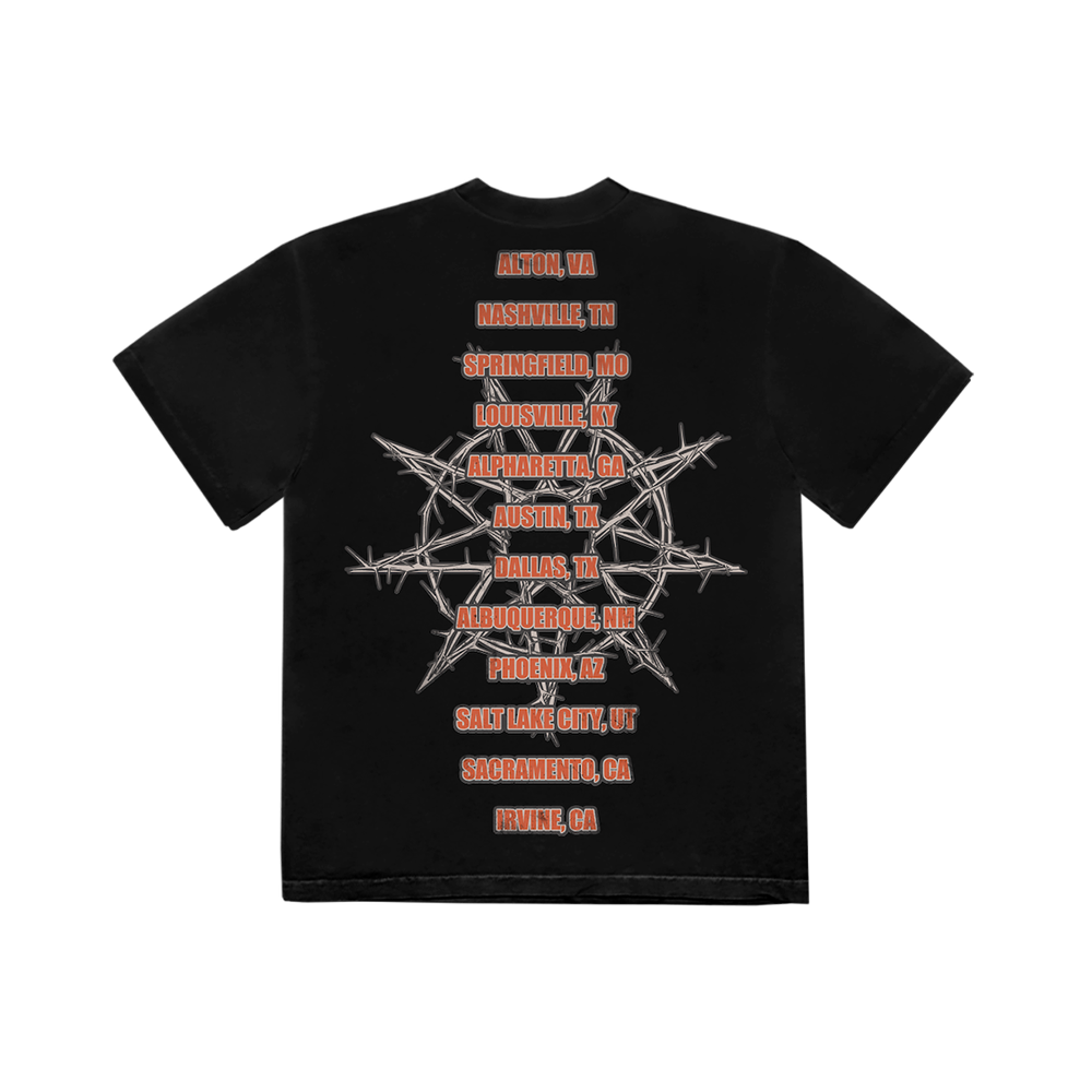 Band Photo '22 Tour Black T-Shirt Back