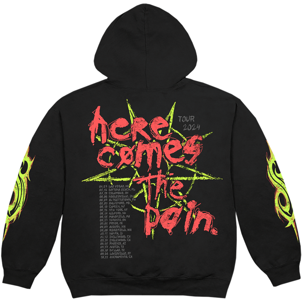 Here Comes The Pain 25th Anniversary Hoodie Back