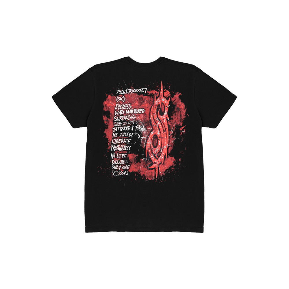 Self-Titled Tracklist T-Shirt Back