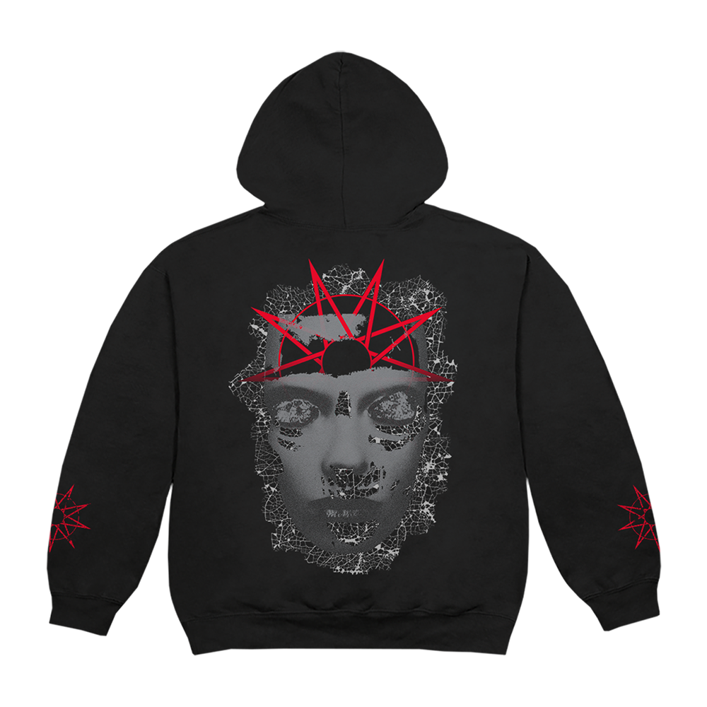 kk 90s Slipknot パーカー XXL Cracked Logo Hoodie - Slipknot Official Store