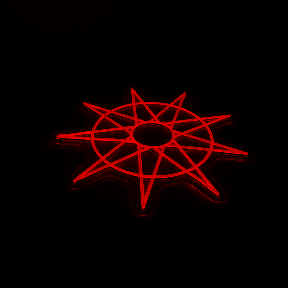 9 Point Star LED Sign - Slipknot Official Store