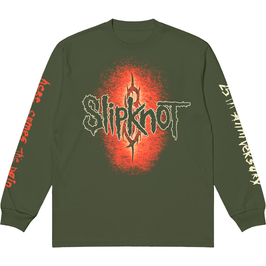 Here Comes the Pain Festival Longsleeve Front