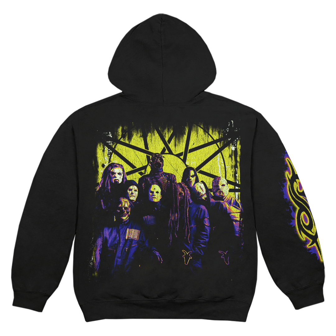 Here Comes the Pain Tour Pentagram Hoodie Back