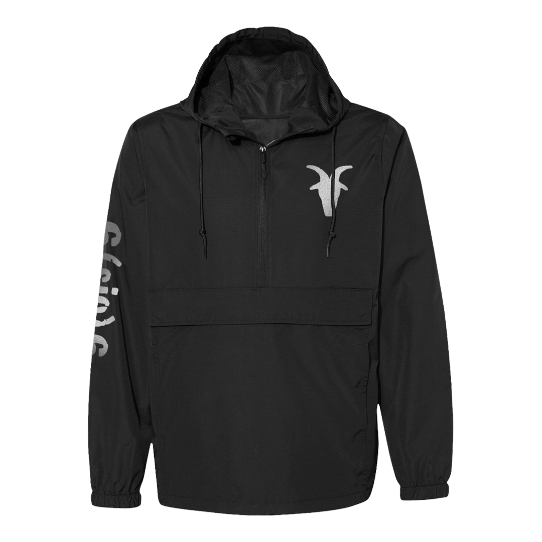Goat Quarter Zip Pullover Front