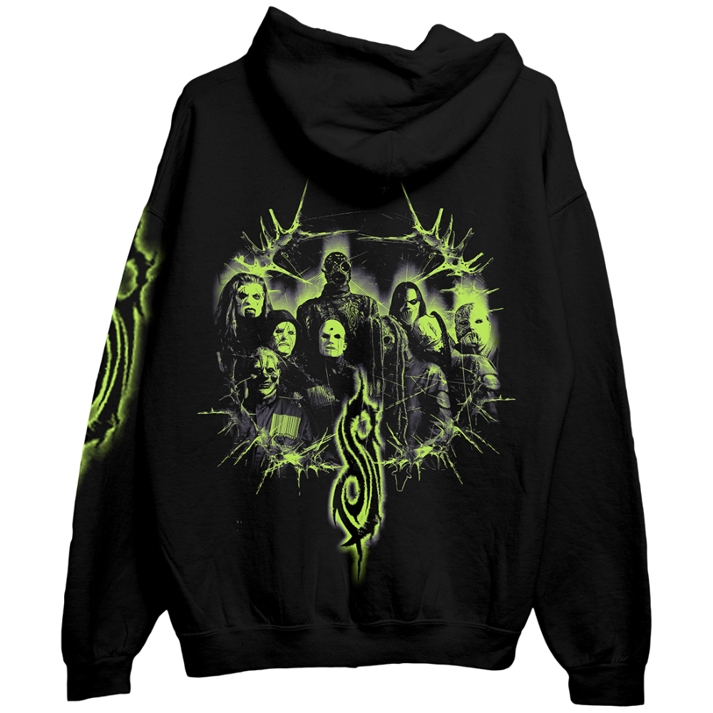 9 Point Photo Zip Hoodie Back
