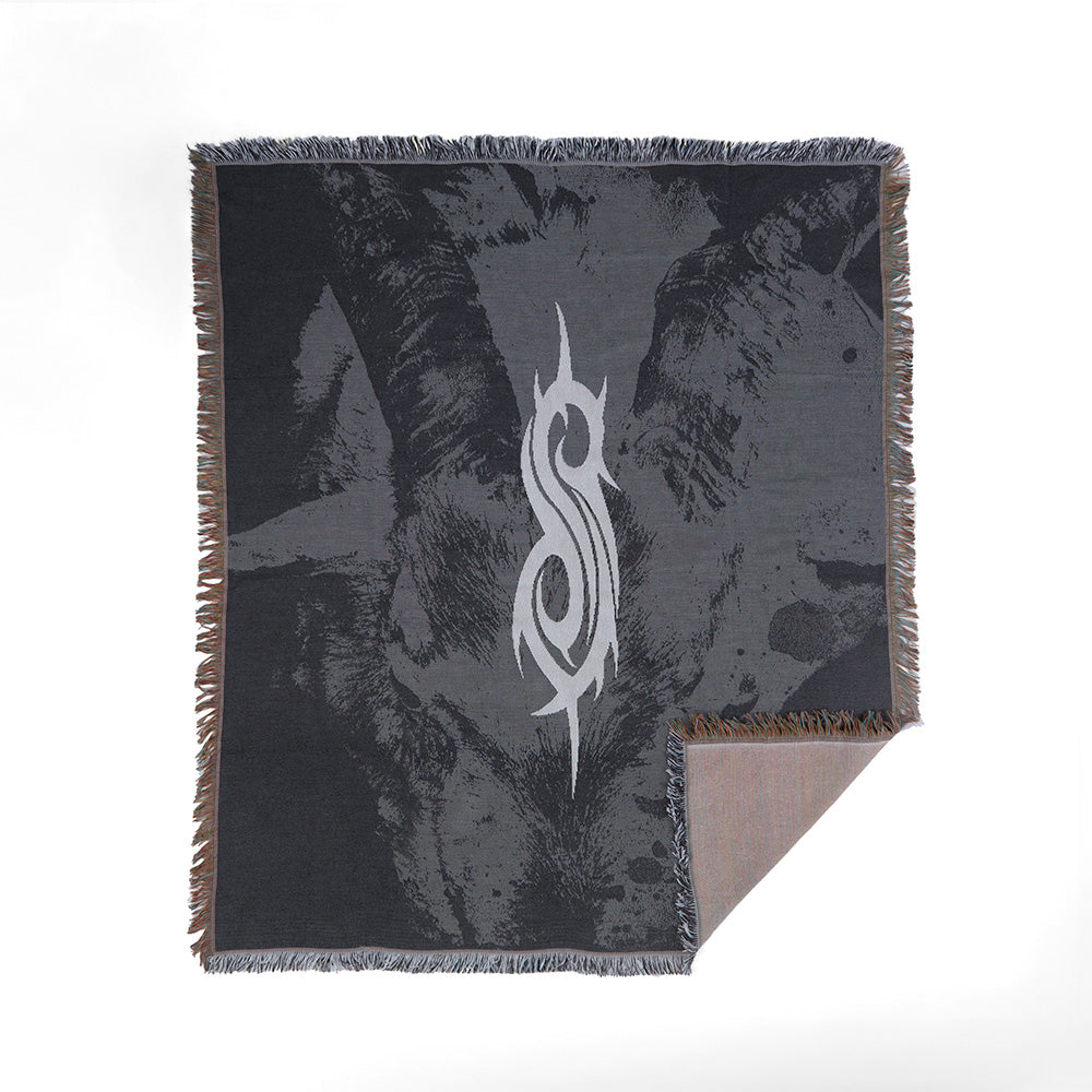 IOWA 25 GOAT TRIBAL BLANKET Folded