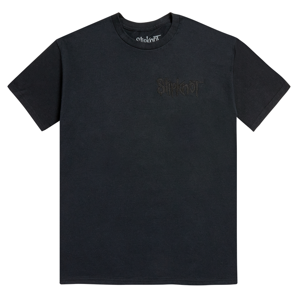 9 Point Star Black T-Shirt Front