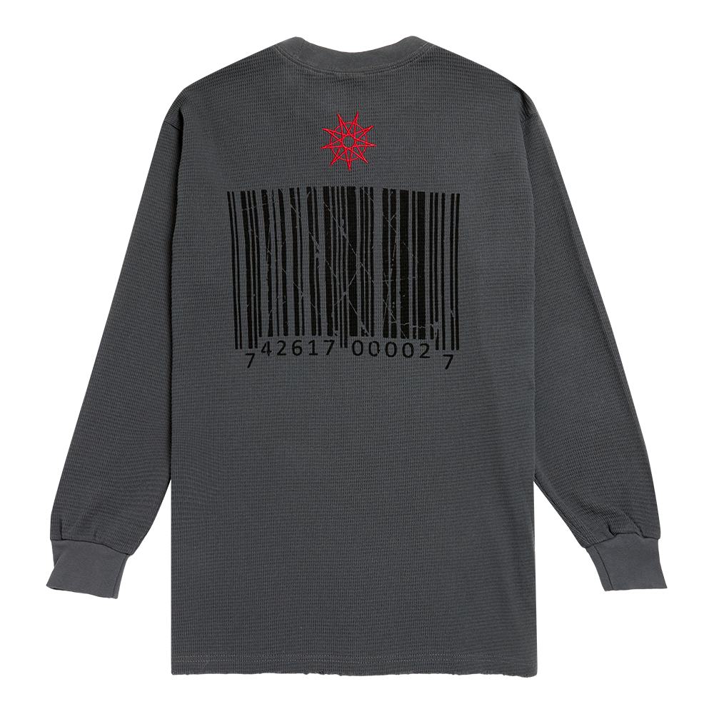 Barcode Grey Thermal Back