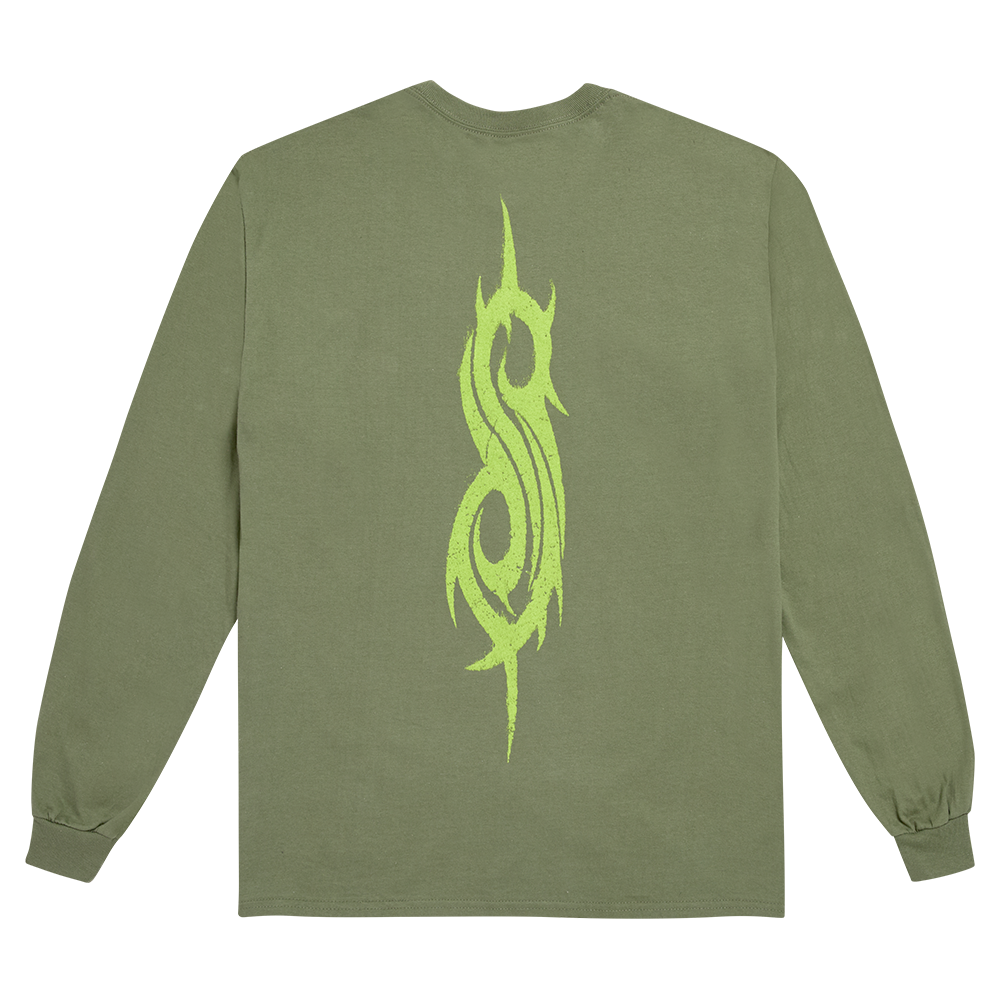 Beast Green Long Sleeve Back