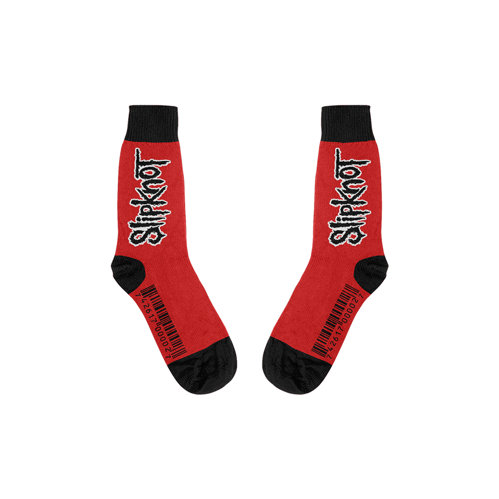 Barcode 25th Anniversary Socks - Slipknot Official Store