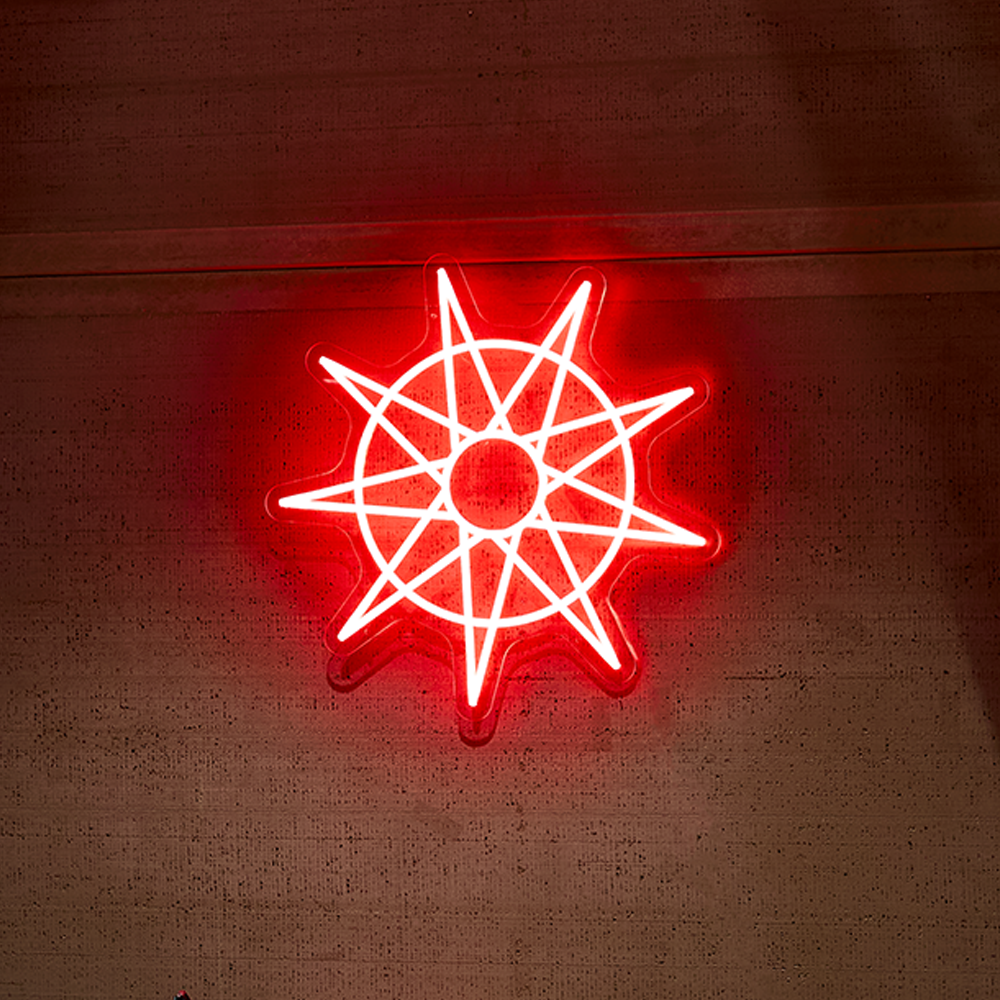 9 Point Star LED Sign - Slipknot Official Store