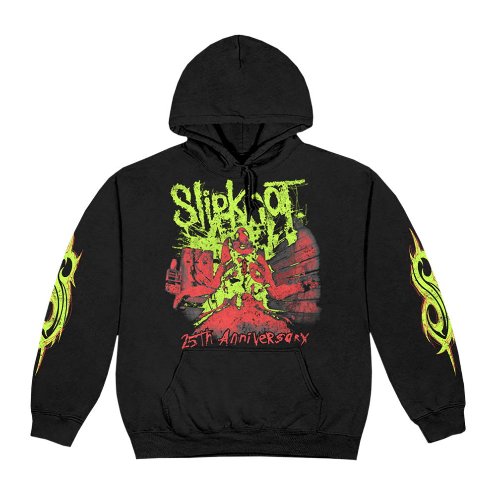 Here Comes The Pain 25th Anniversary Hoodie Front