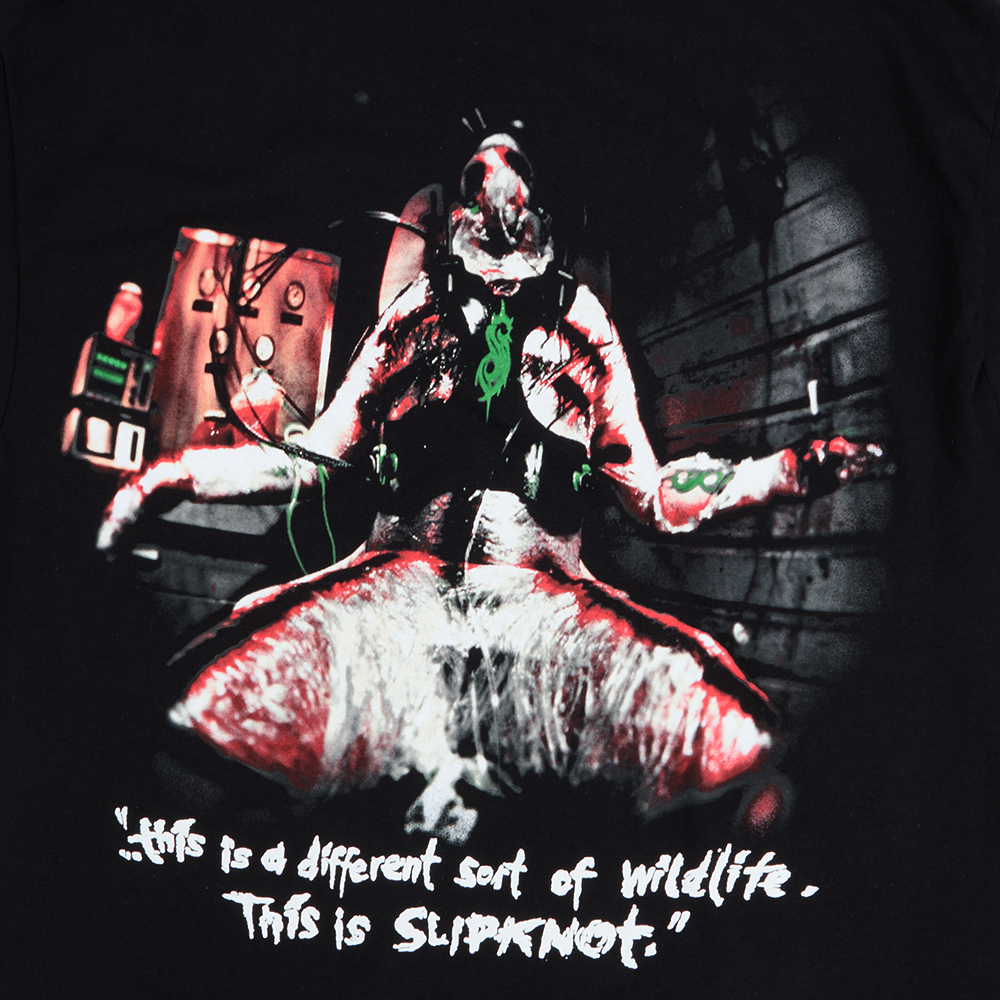 Vintage Slipknot The Devil In I lyrics t shirt. T Vintage Slipknot The Devil In I lyrics t shirt. T