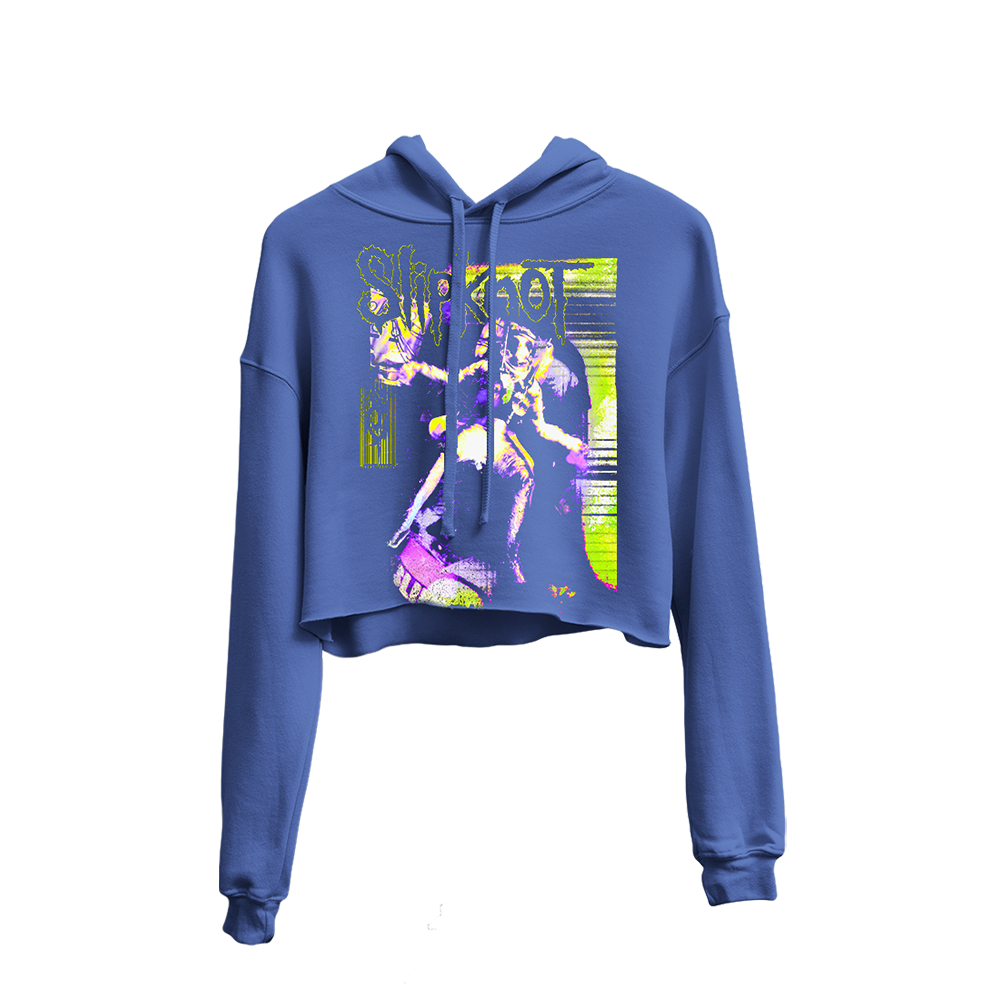 Inlay Cropped Hoodie Front