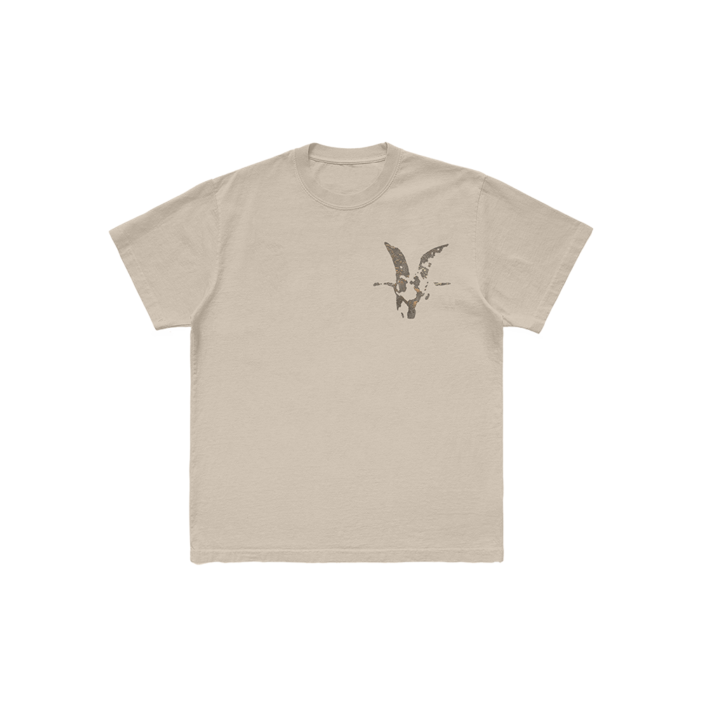 IOWA 25 RAISED 2 TEE Front
