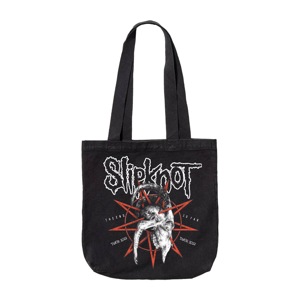Goat Skull '22 Tour Black Tote