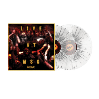 Slipknot Live at MSG Clear with Silver Splatter 2LP