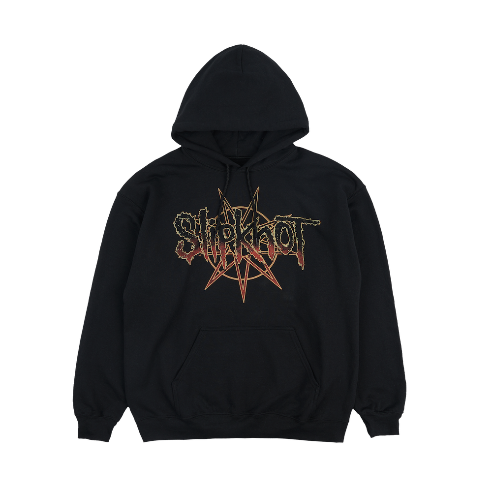Bone Church Embrace In Flames Hoodie Front