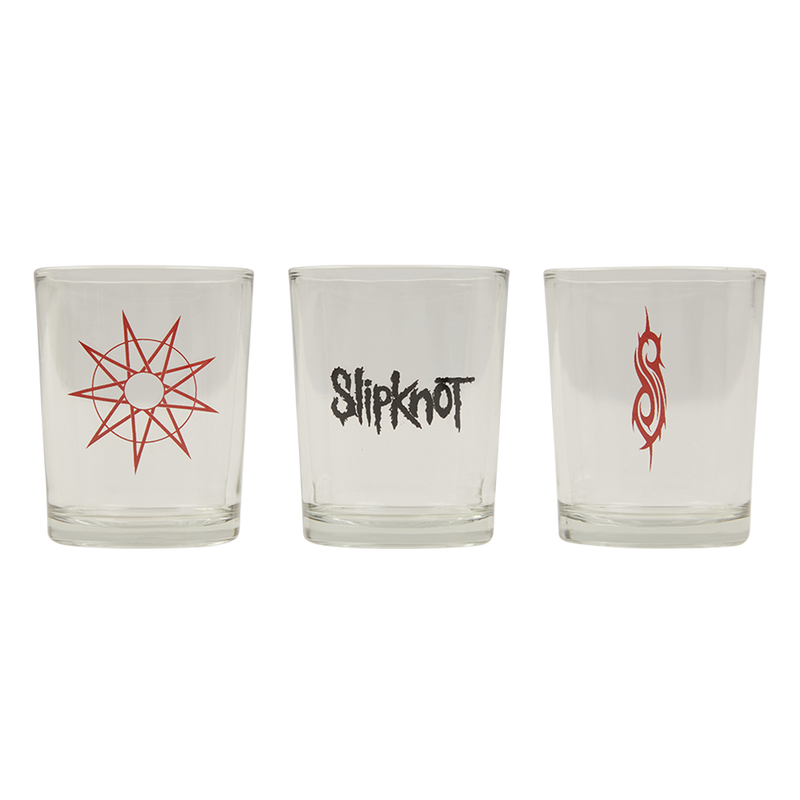 Logo Shot Glass Set Slipknot Official Store