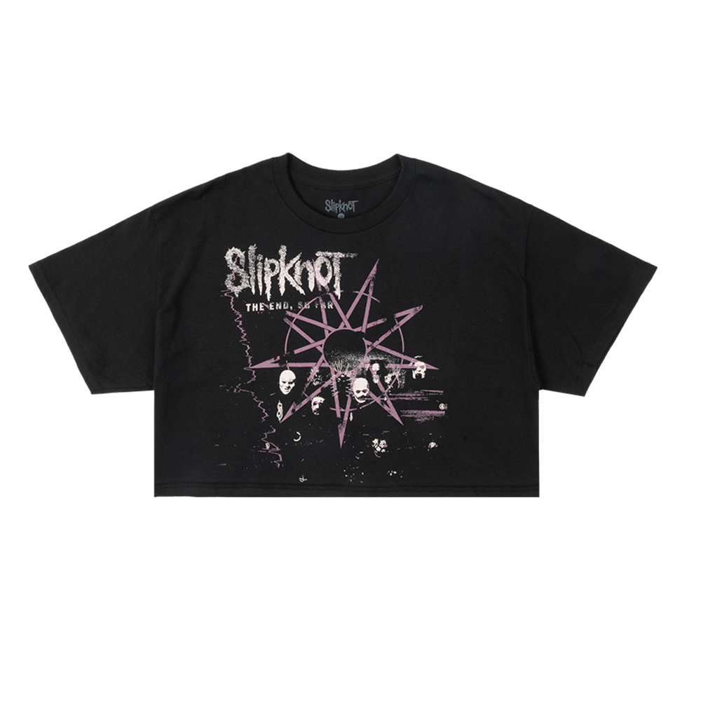 The End, So Far Band Photo Crop T-Shirt – Slipknot Official Store